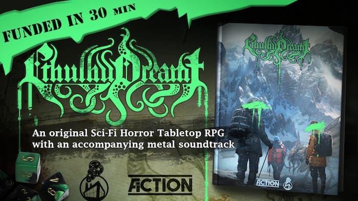 Image for Cthulhu Dreamt TTRPG: Sci-fi Horror & Metal Soundtrack