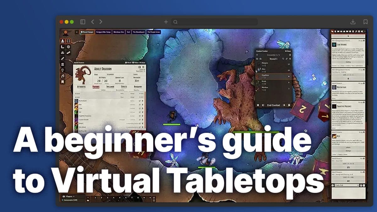 A Beginner’s Guide to Virtual Tabletops (VTTs)