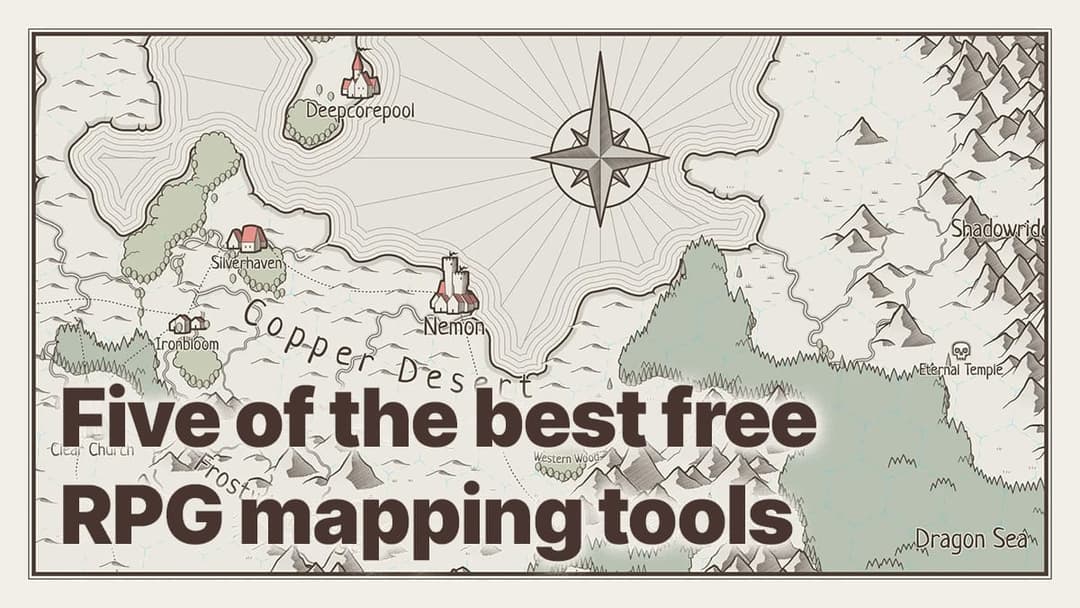 Five of the best free RPG mapping tools